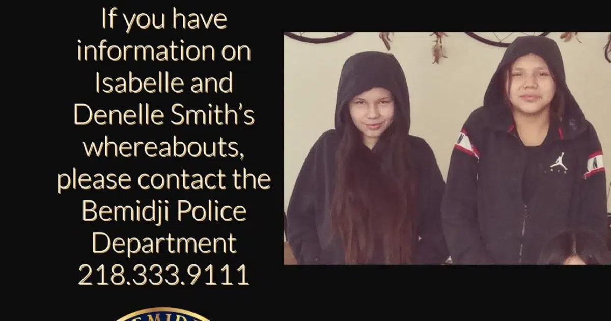 Three Bemidji Girls Reported Missing On May Police Seek Publics