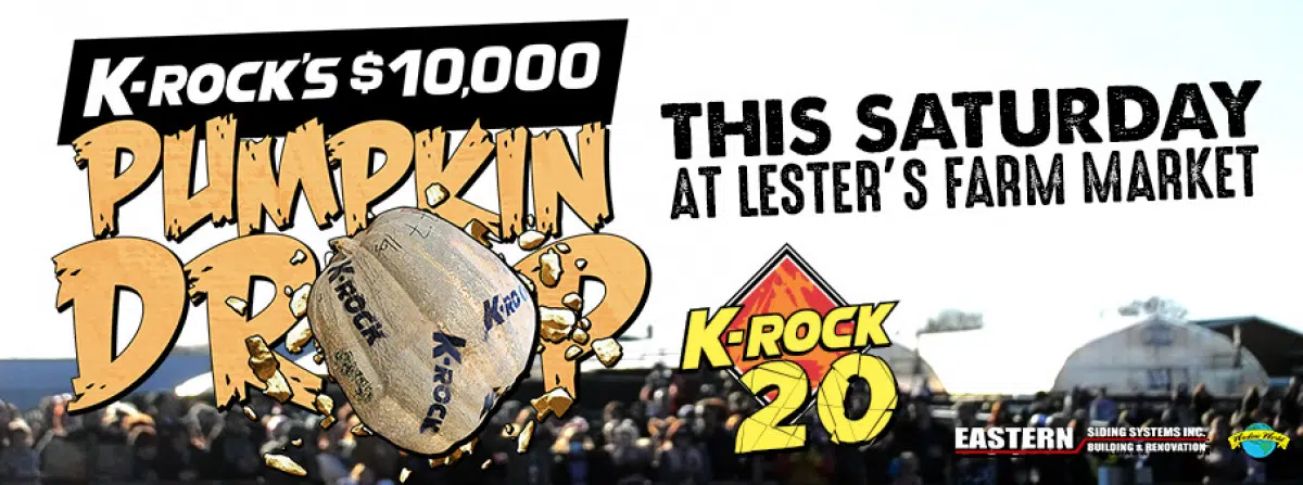K-Rock's $10,000 Pumpkin Drop | K-Rock 975