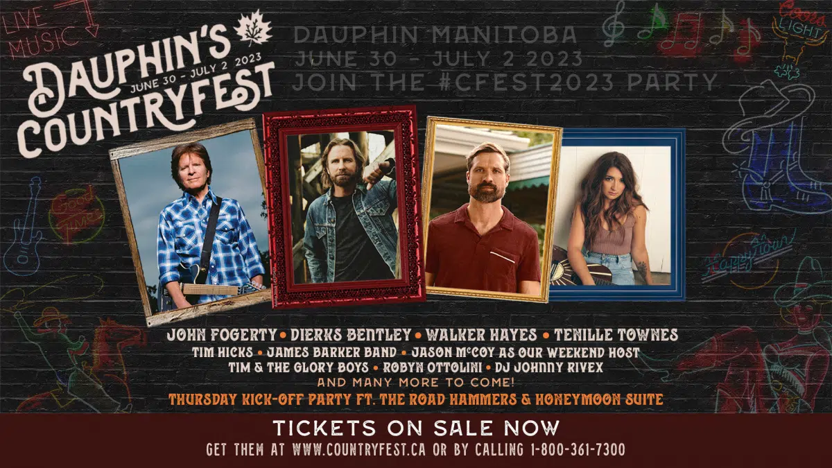 Dauphin's Countryfest 2023 QX104 Country