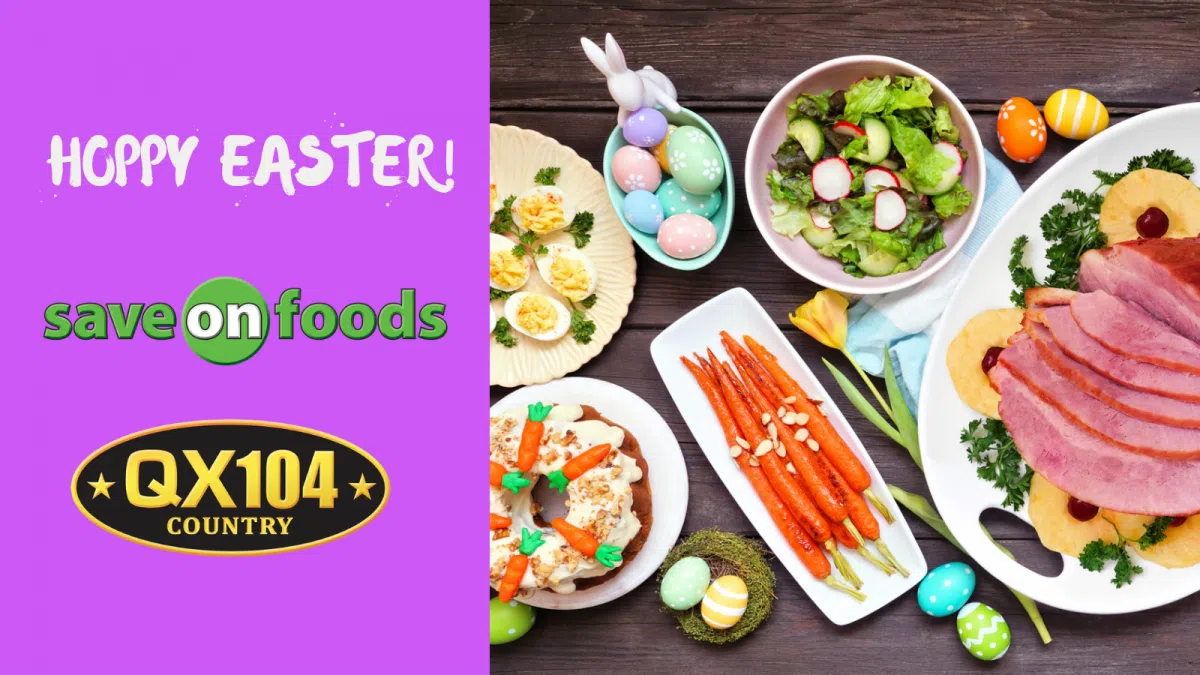 Hoppy easter from save on foods qx104 country