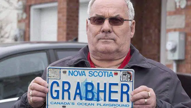 Grabher and His 'Grabher" Licence Plate Headed to Court!