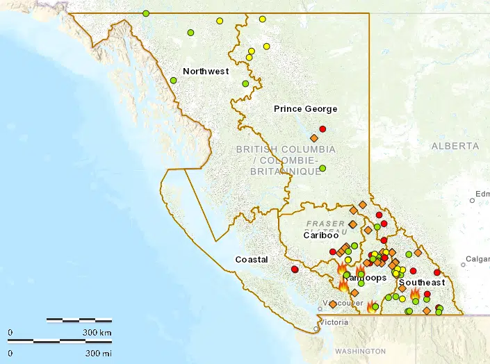 Update: Blue River Fire Now Being Held, Still Largest in BC, 6 ...