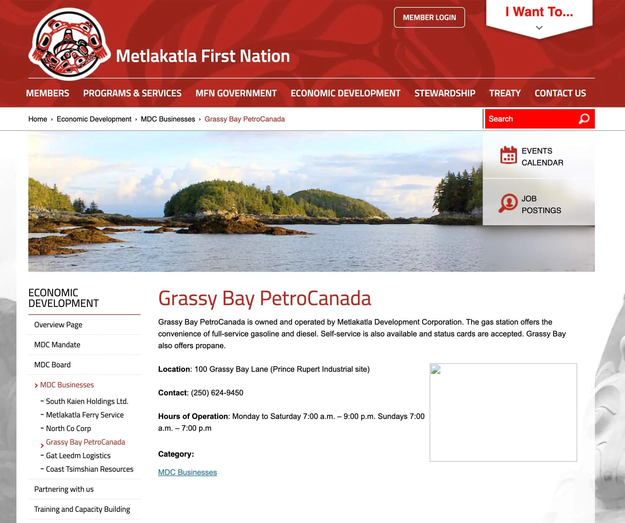 Grassy Bay Petro Can