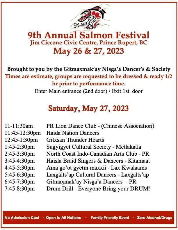 SalmonFest 2023 - Day 2 - Saturday May 27