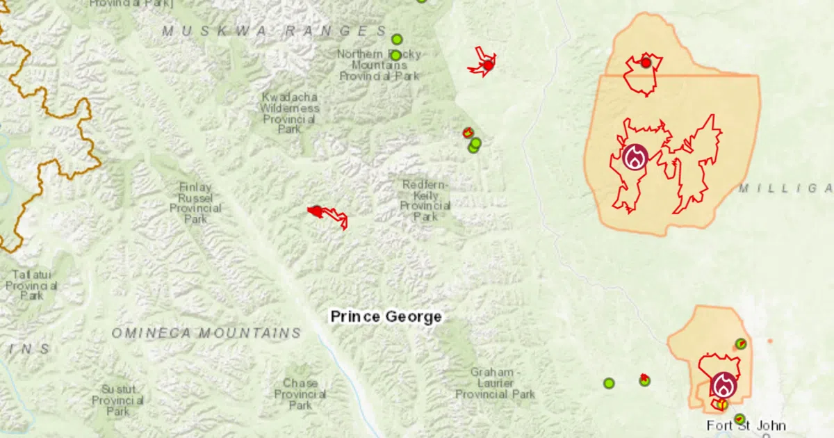 Significant Progress Made As Two Wildfires Of Note Remain In Peace Region Cfnr Network 6212