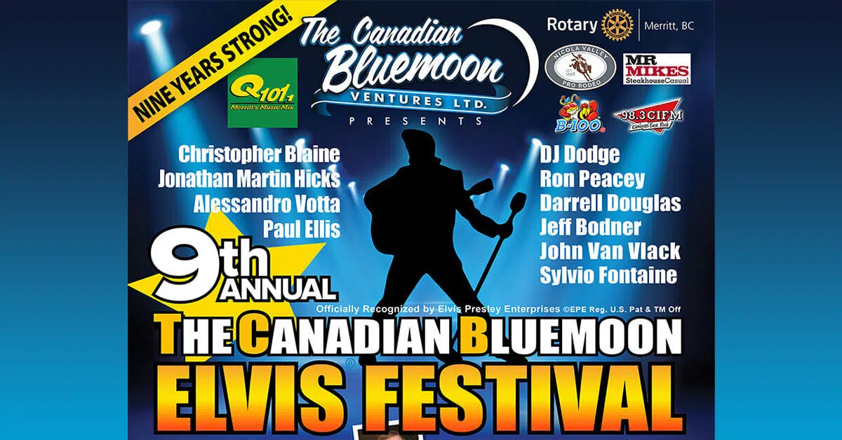 CFNR Contest - Canadian Bluemoon Elvis Festival