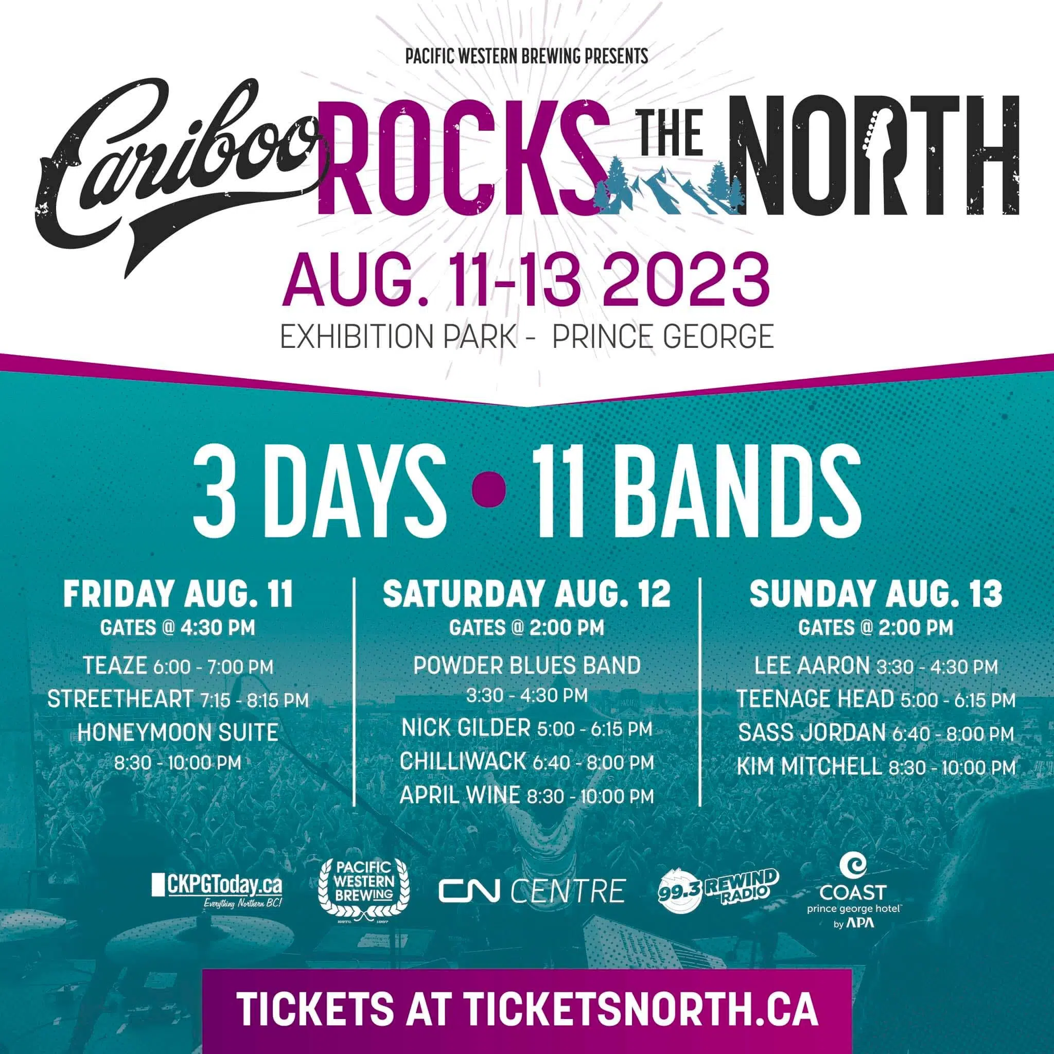 Caribou Rocks the North 2023