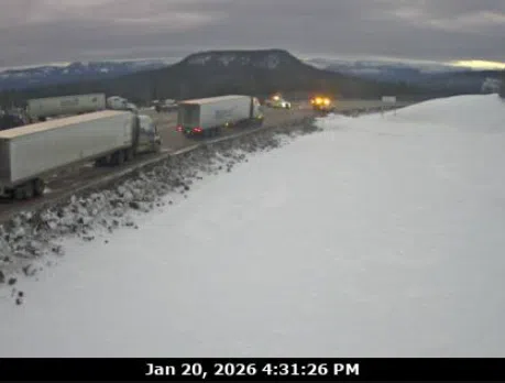 Semi-truck explosion on Alaska Highway near Steamboat Mountain claims life of driver