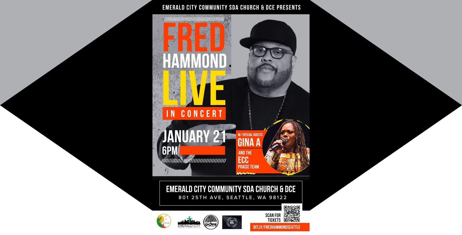 Grammy Award Winning Artist Fred Hammond Concert SPIRIT 105.3