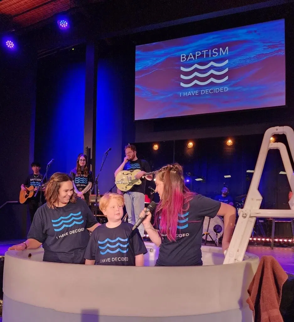 SNAPS Instead Of Claps A Beautiful Baptism At The Grove In Marysville SPIRIT 105.3