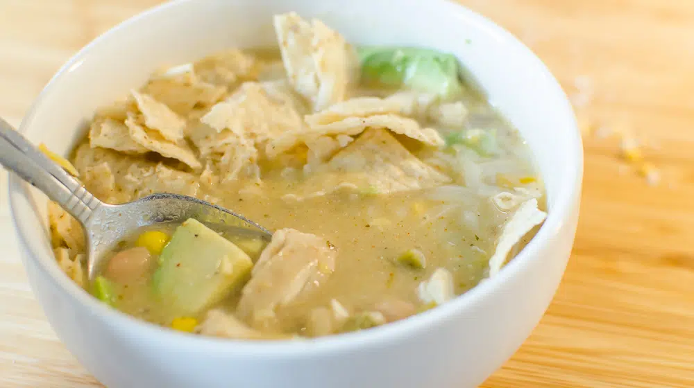 Healthy & Creamy White Chicken Chili | AllMomDoes