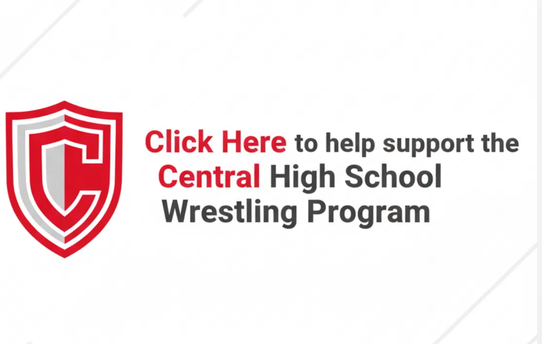 Feature: https://www.gofundme.com/f/support-for-the-central-high-school-wrestling-program?fbclid=IwdGRleAOtYEBleHRuA2FlbQIxMQBzcnRjBmFwcF9pZAo2NjI4NTY4Mzc5AAEe6t3RAn2jw9A29ZKAnbM076QsCiGqpNUKv0s6S9J44jkgVsiRqWeeKAnAso4_aem_WYd6OyytVp8740eEExCeDA