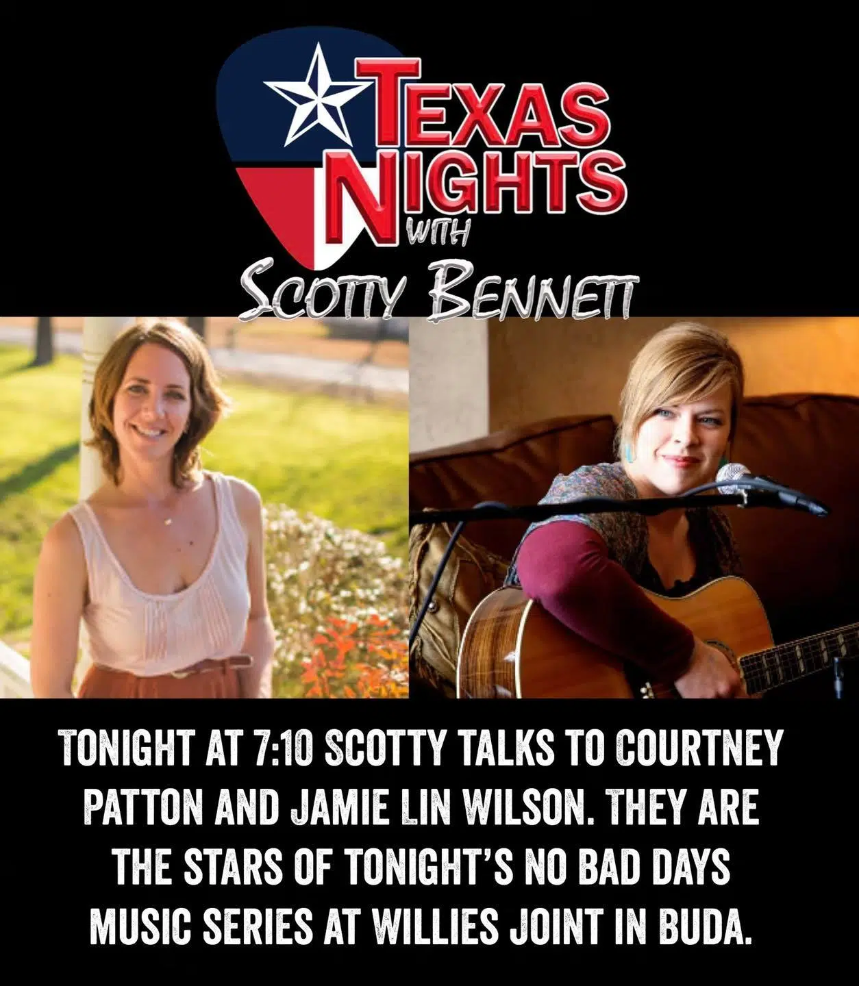 Scotty caught up with Jamie Lin Wilson and Courtney Patton on Texas Nights Wednesday!
