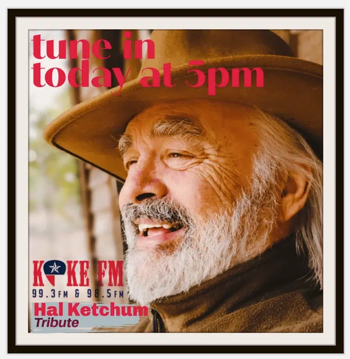 Join us today at 5pm as we remember Hal Ketchum