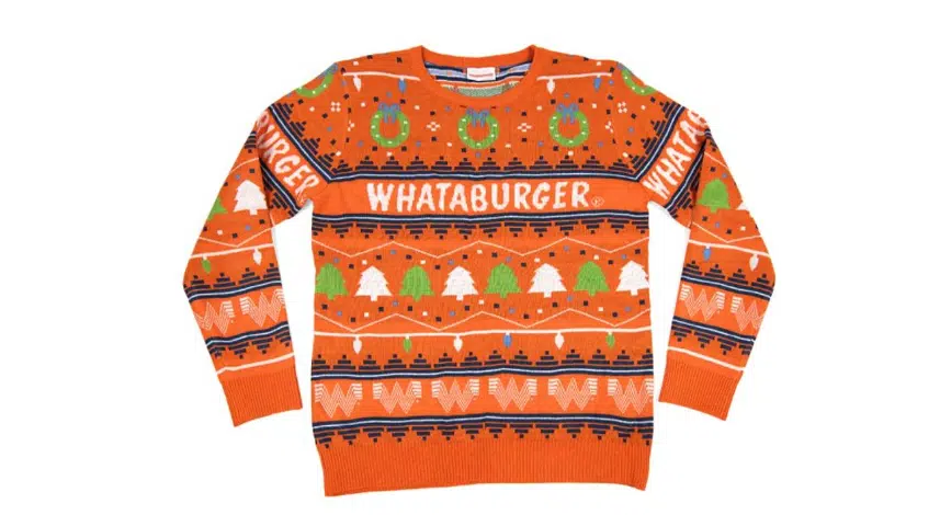 New Whataburger Christmas Clothes Is All Any Texan Needs This Holiday Season