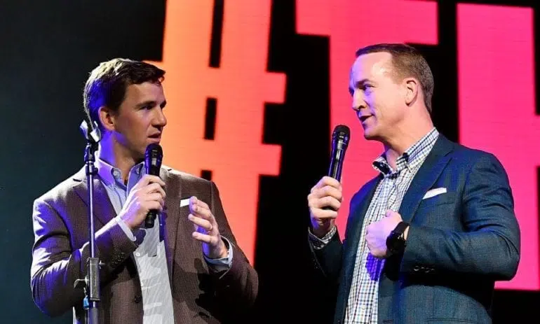 Peyton & Eli Manning Will Host A New Monday Night Football Broadcast