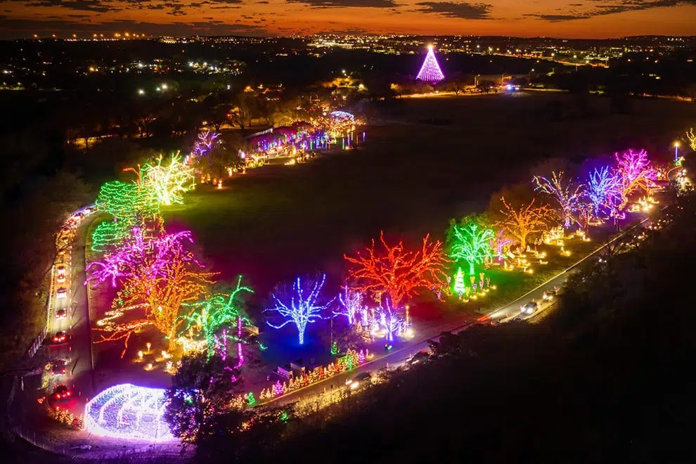 You Can Vote For Austin’s Trail Of Lights As Best Public Holiday Lights