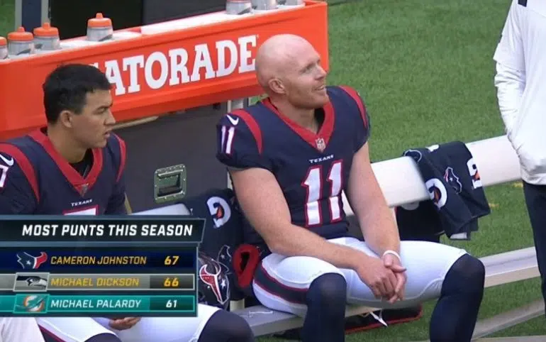 Is Comedian Bill Burr The Punter For The Texans?!?