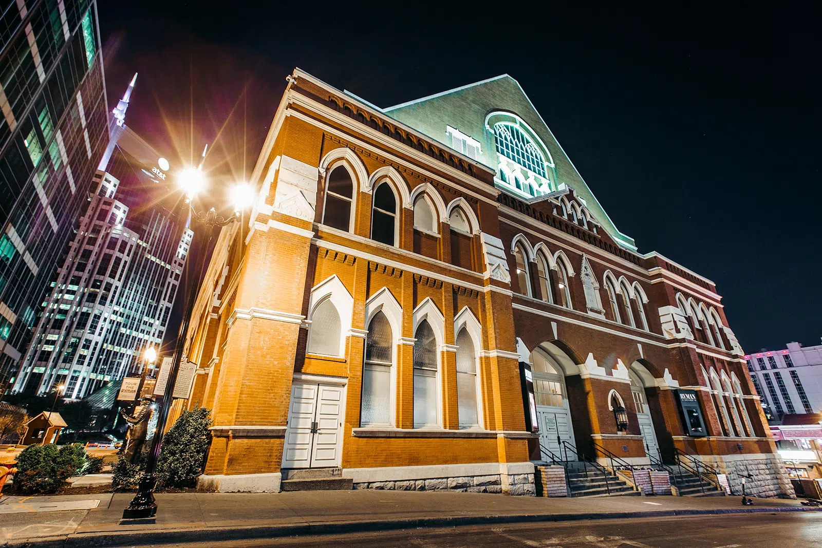 The Ryman Auditorium Is Now A Rock & Roll Hall Of Fame Landmark