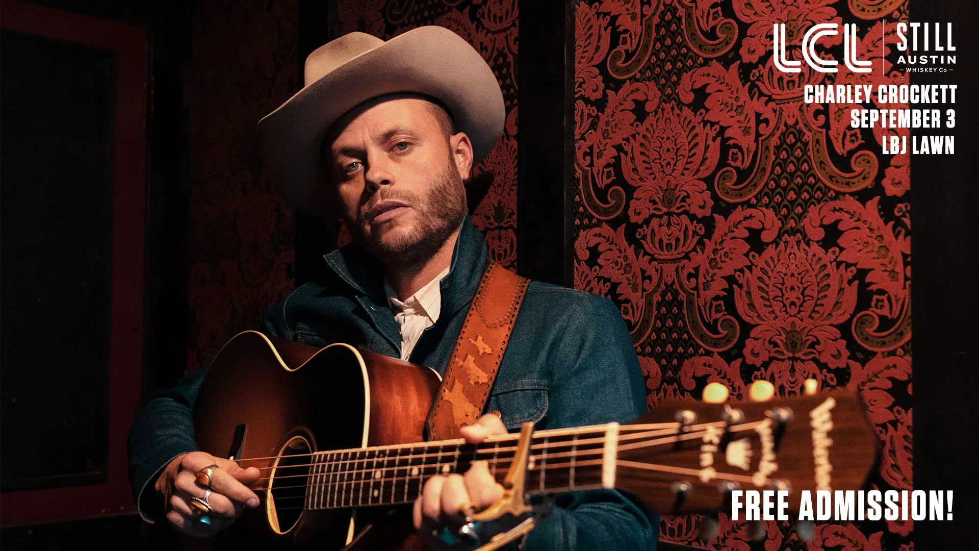 Charley Crockett To Headline Longhorn City Limits On Opening Day September 3rd