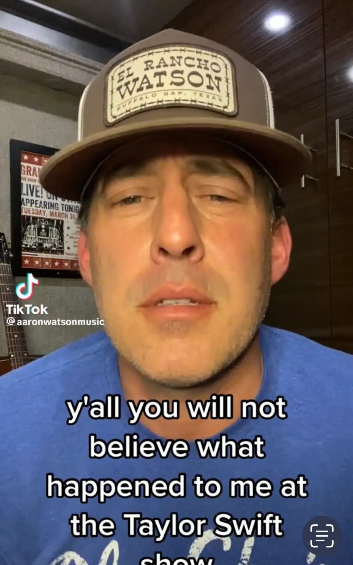 You Won't Believe What Happened to Aaron Watson at the Taylor Swift Concert