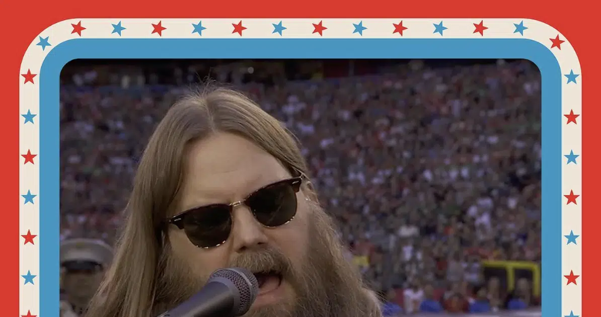 Chris Stapleton Releases Super Bowl Performance of “StarSpangled