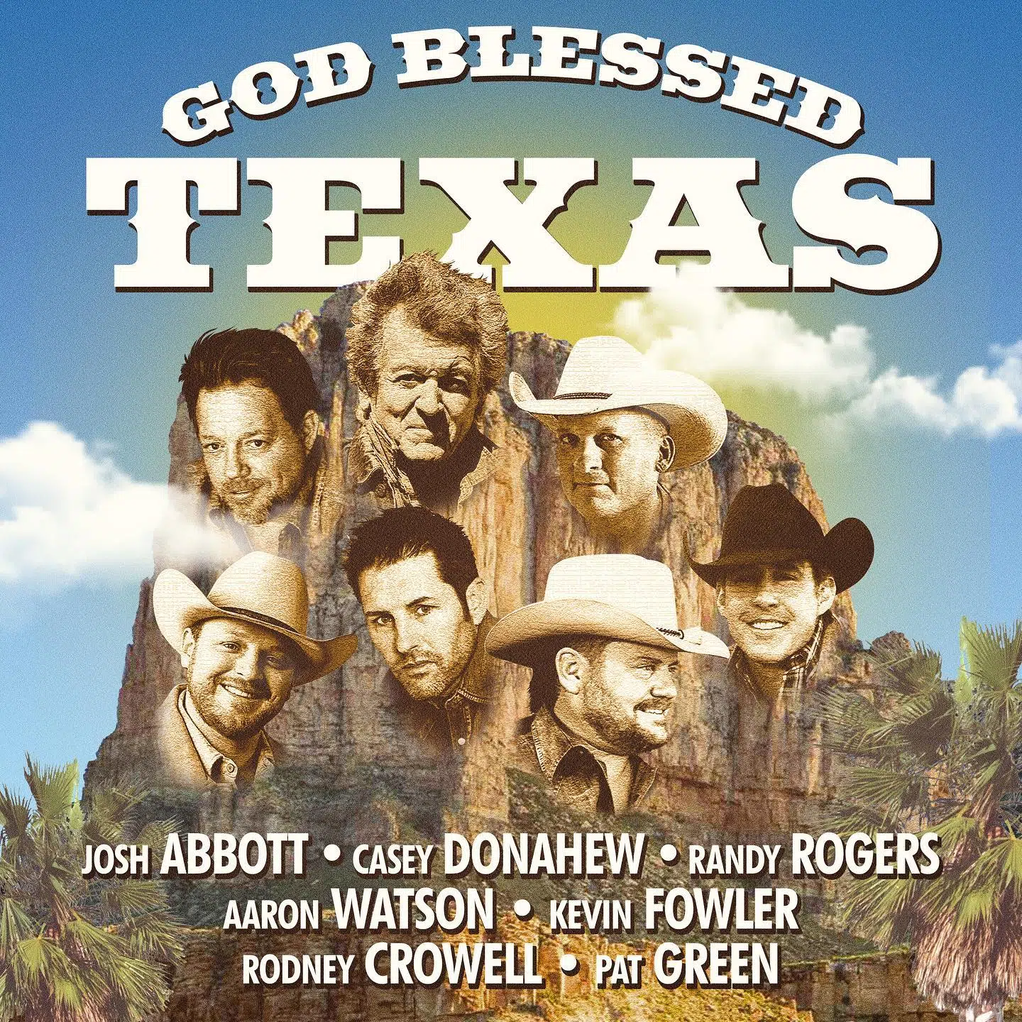 Randy Rogers, Kevin Fowler, Aaron Watson, & More Team Up For A Rendition Of "God Blessed Texas" For The Songs 30th Anniversary