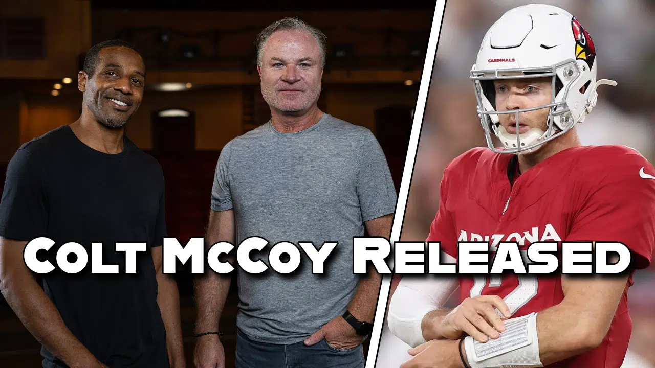Cardinals release veteran QB Colt McCoy