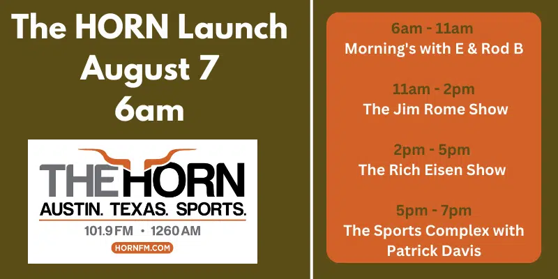 HORN Lineup Launches August 7th 6AM