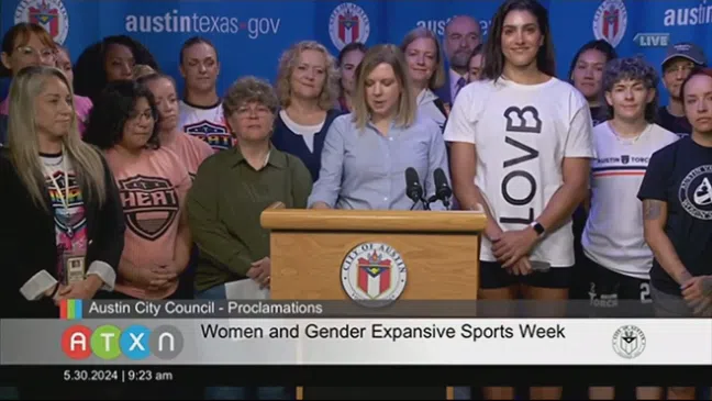 Travis County Commission recognizes Women's and Gender Expansive Sports Week