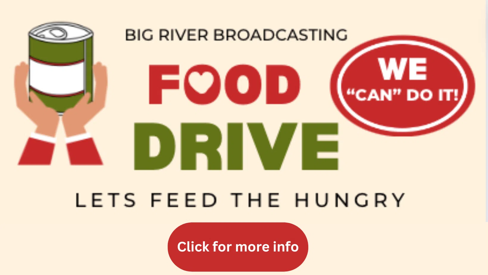 Feature: https://www.kix96country.com/2024-food-drive/