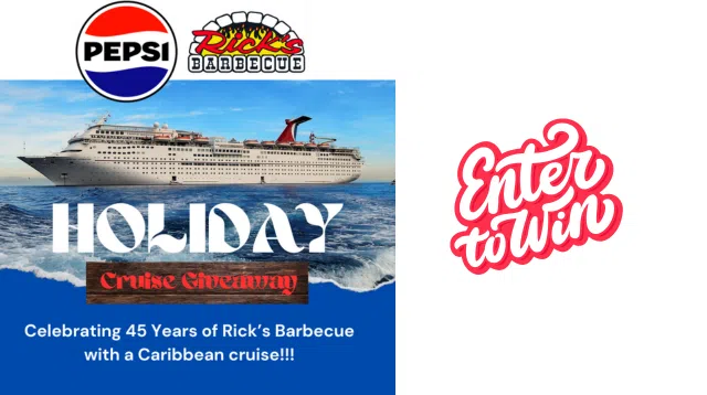 Feature: https://wqlt.secondstreetapp.com/Pepsi--Ricks-BBQ-45-Year-Cruise-Giveaway/