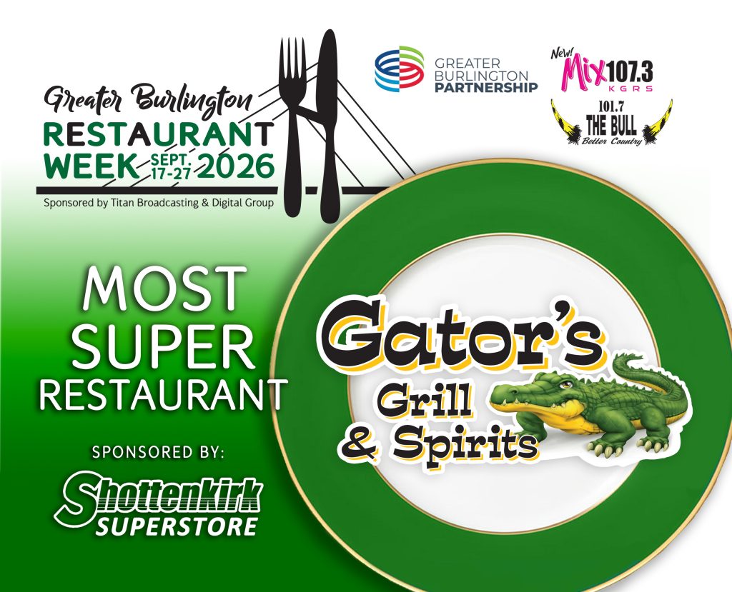 2026 Restaurant Week Certificate - Most Super - Gator's
