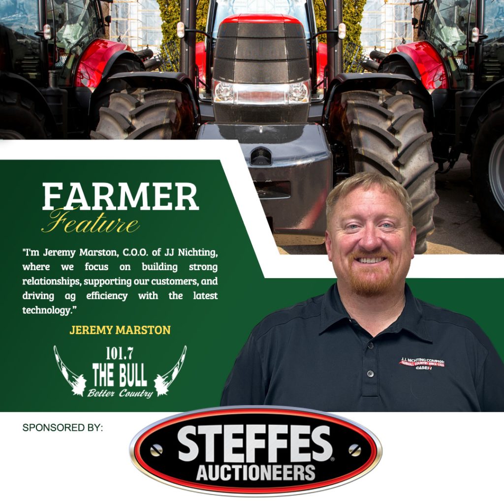 Farmer Feature - Steffes Group - Jeremy Marston (October)