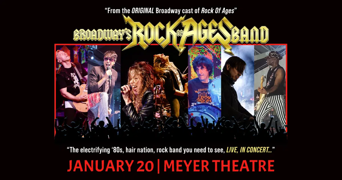 CONTEST: Broadway’s Rock of Ages Band at Meyer Theatre