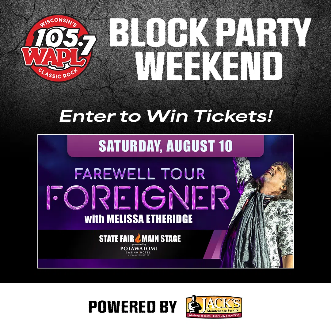 Feature: https://www.wapl.com/contest-foreigner-at-wi-state-fair-2/
