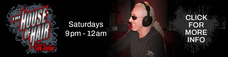 Catch The House of Hair with Dee Snider on WAPL every Saturday night from 9P-Midnight