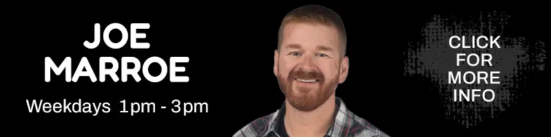 Catch Joe Marroe on WAPL weekdays from 1P-3P