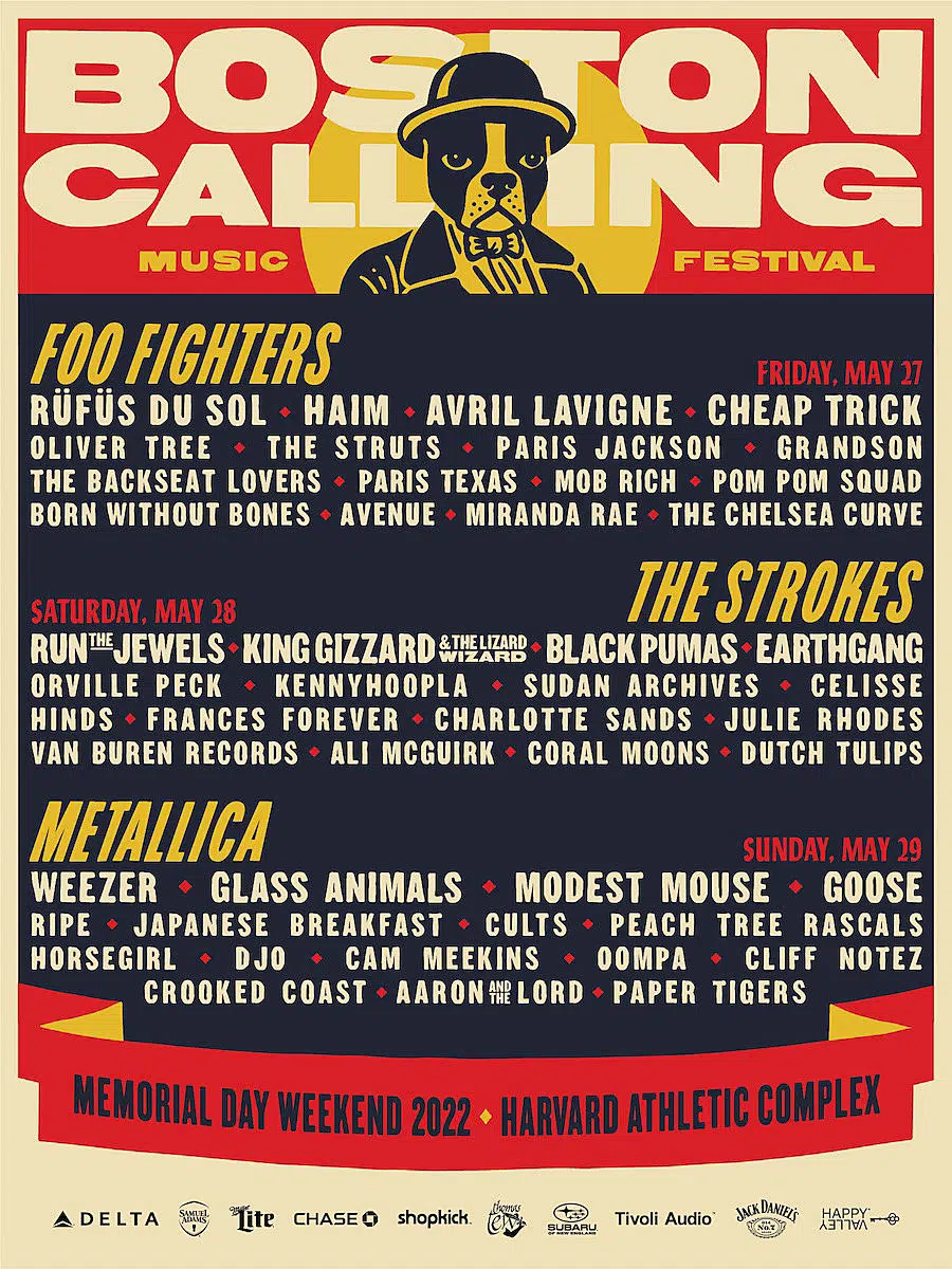 Boston calling announces 2022 lineup