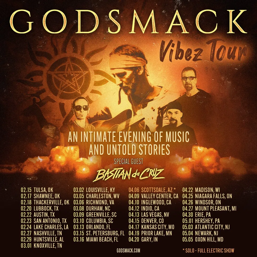 Godsmack’s Acoustic ‘Vibez Tour’ Will Come Through Wisconsin Next April