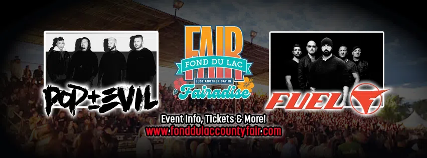 CONTEST: Pop Evil & Fuel at Fond du Lac County Fair