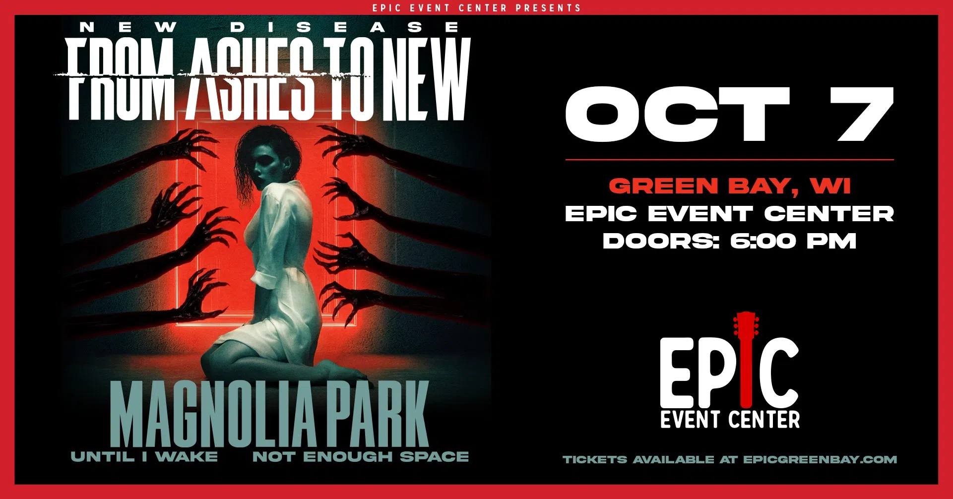 CONTEST: From Ashes to New at EPIC Event Center