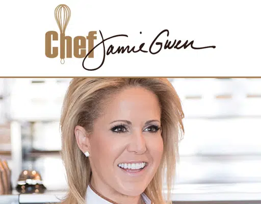 Listen to Food and Win with Chef Jamie Gwen on Sundays from 1P-2P