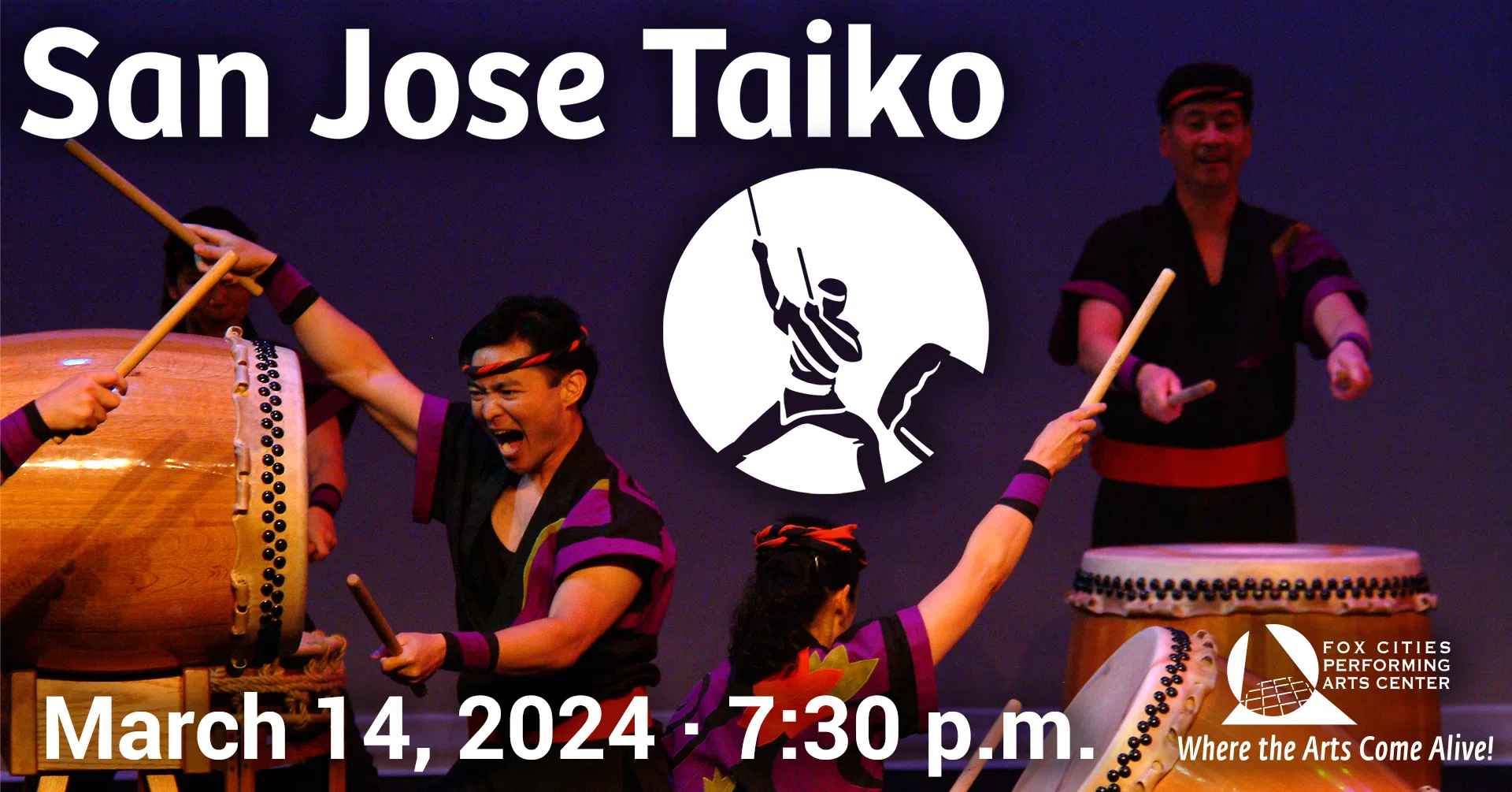CONTEST: San Jose Taiko at Fox Cities PAC
