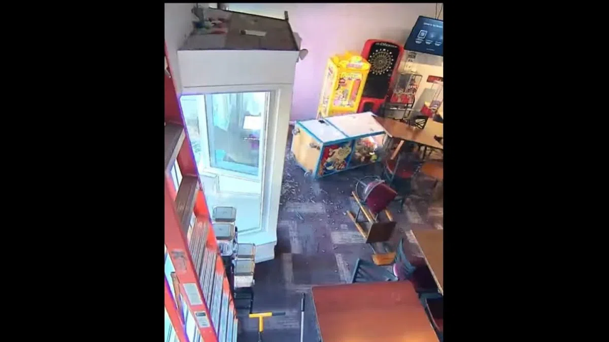 Deer smashes through window of a Hortonville bar 105.7 WAPL