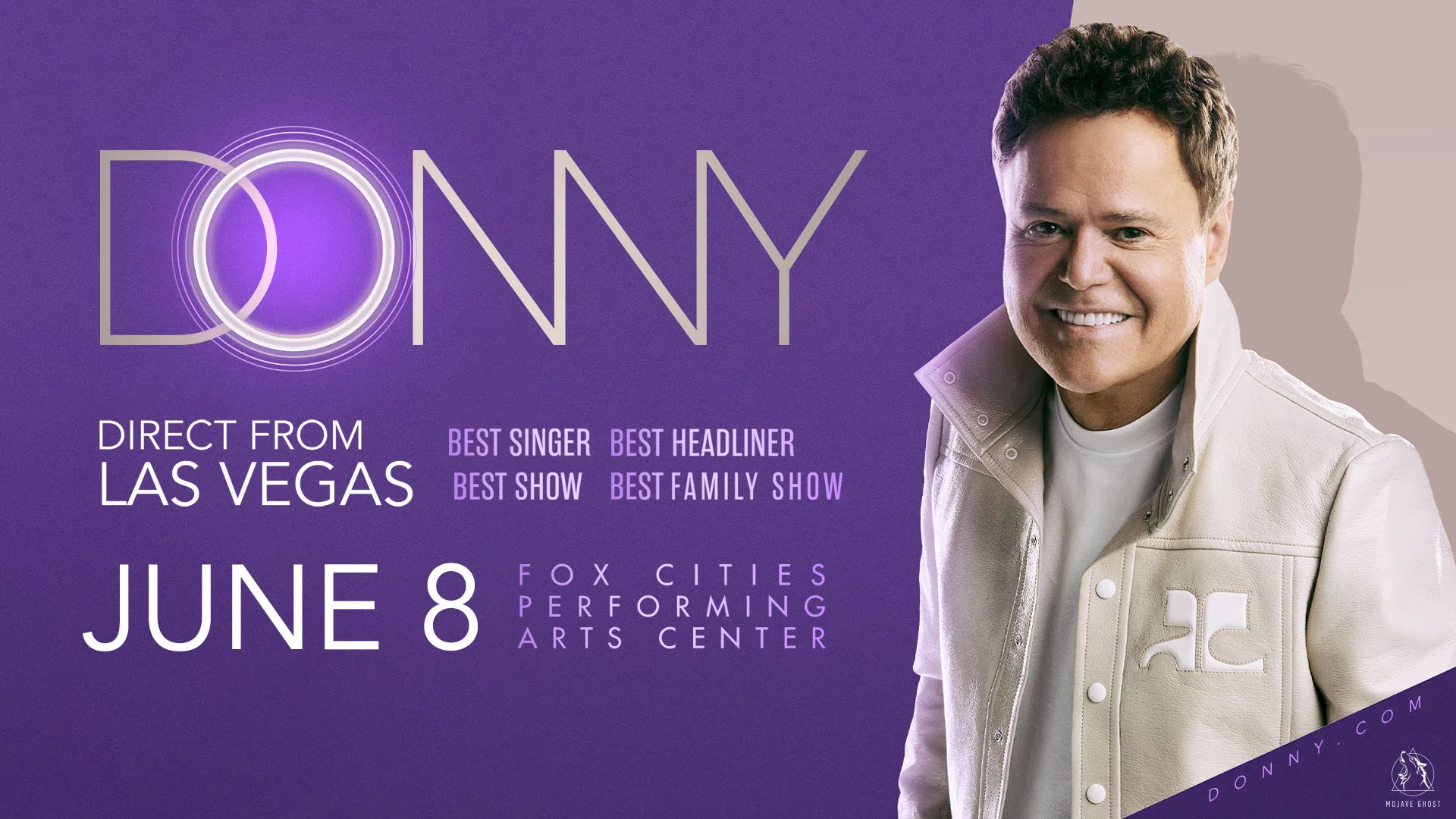 CONTEST: Donny Osmond at Fox Cities PAC