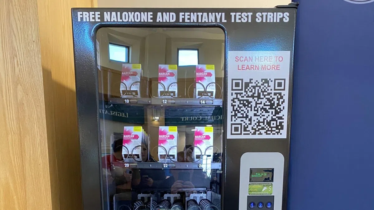 Public health vending machine unveiled in Grand Chute [AUDIO] | 105.7 ...