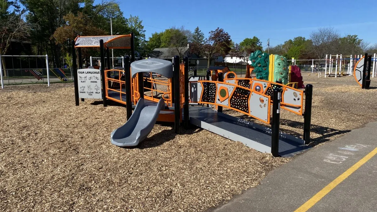 New inclusive playground unveiled at Appleton school [AUDIO] | Razor 94 ...