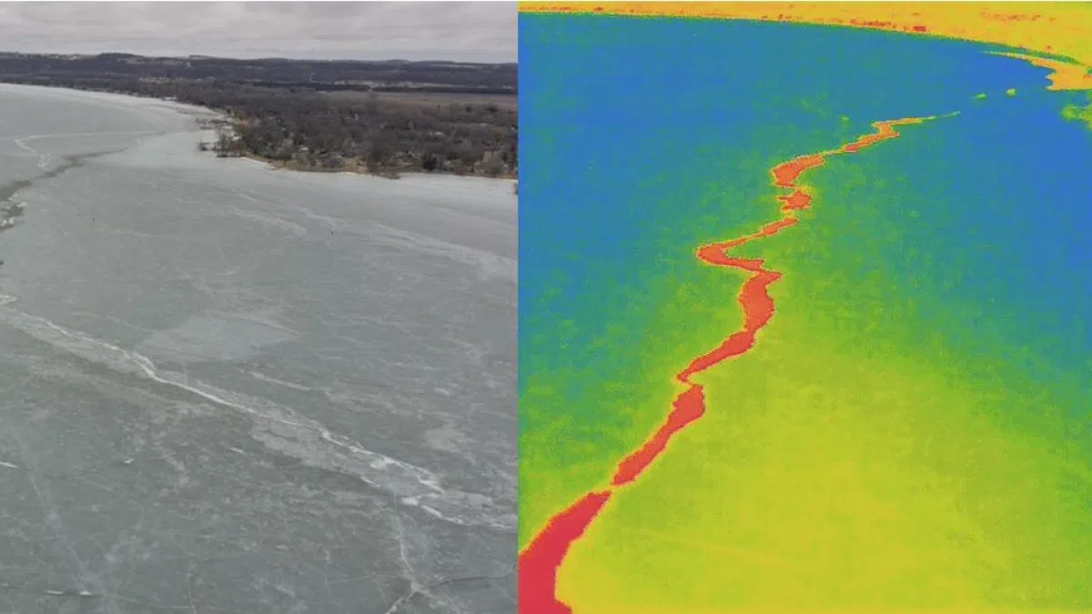 Drone photos show ice conditions on Winnebago ahead of sturgeon season ...