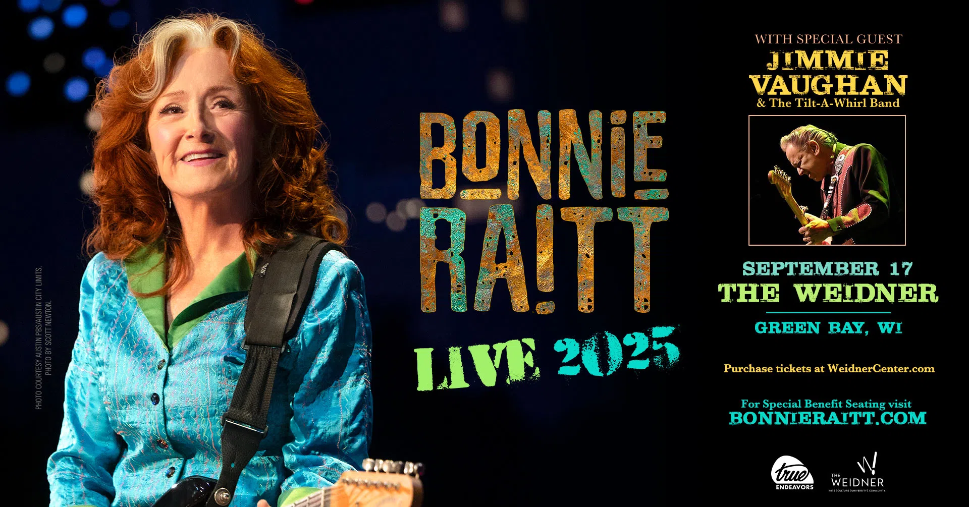 CONTEST: Bonnie Raitt at The Weidner